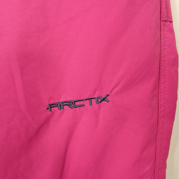 Arctix Snow Pants Fuchsia XL Girls Reinforced Knees Seat Water Wind Resist -35°F - Picture 8 of 16